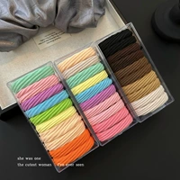 10 кусочков кофейного цвета + 10 кусочков пастели + 10 кусочков оранжевого цвета