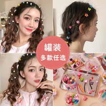 ins color Yuefeng small hairclip hair card banghai mini clip small clip small exquisite headdress women