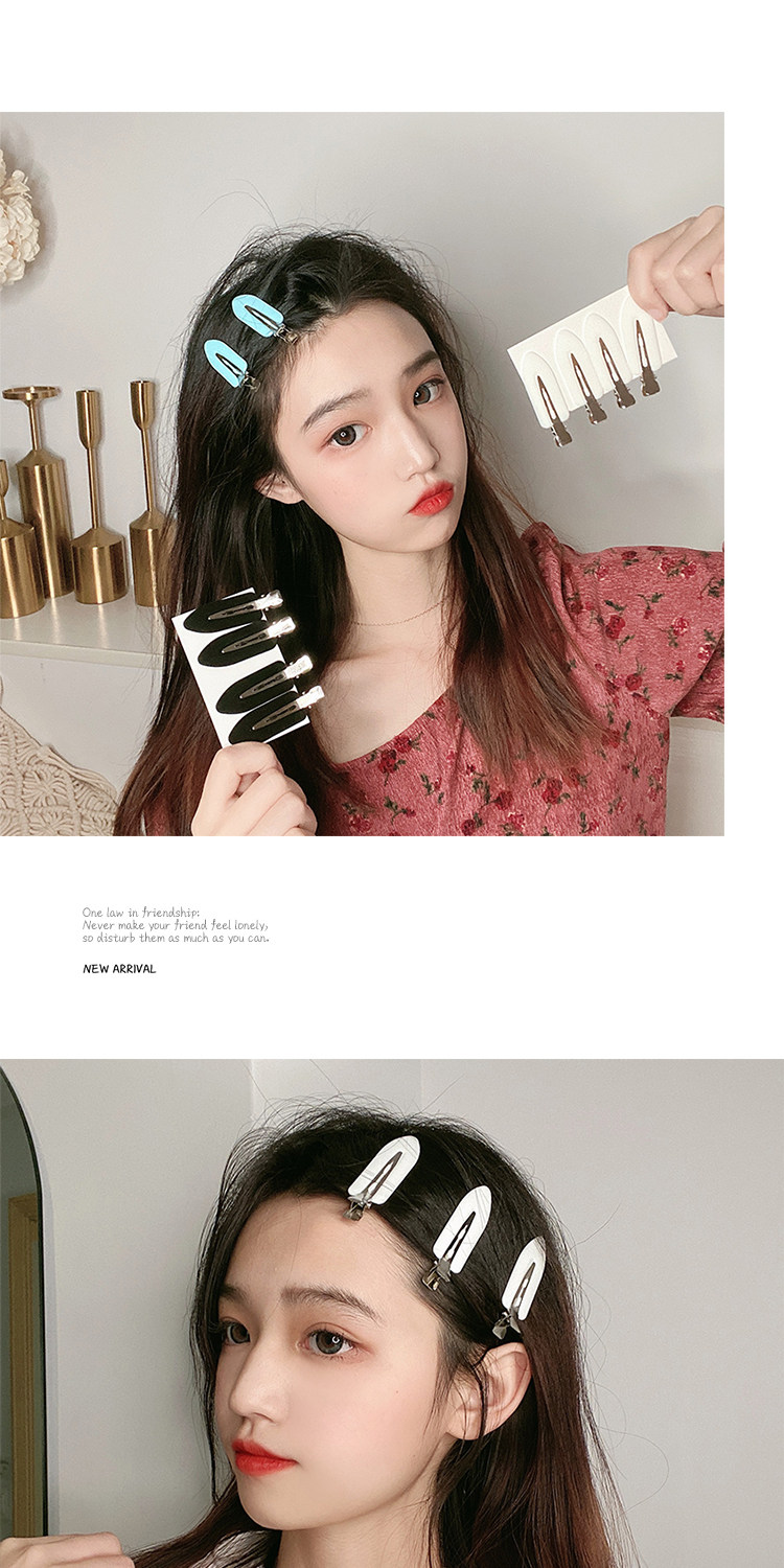 发夹女无痕夹美发夹子小巧网红头饰刘海侧边夹一字发卡鸭嘴夹-阿里巴巴