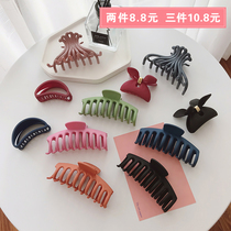 Net Red large hair grab clip bath hair catch shark hairpin female clip back head hairclip Korean headdress top clip