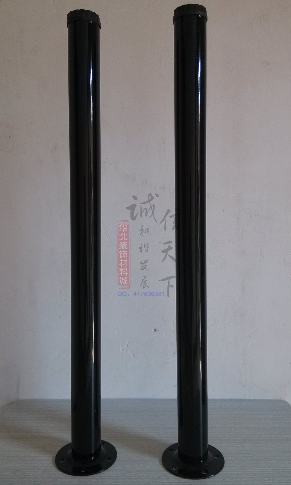 50 Fast - mounted tableleg Simple tableleg Table and foot Table feet Desk leg Installation convenient black