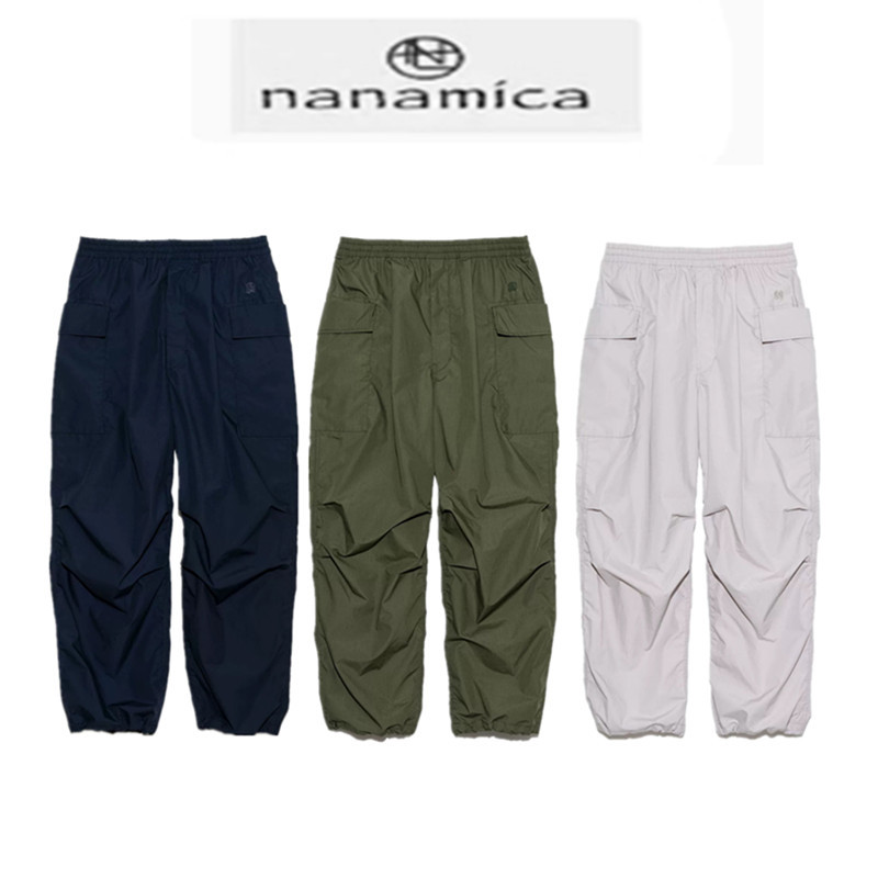 Official Website in Stock】Nanamica Cargo Deck Pants Paratrooper Pants Pocket Cargo Pants Unisex Spring and Summer