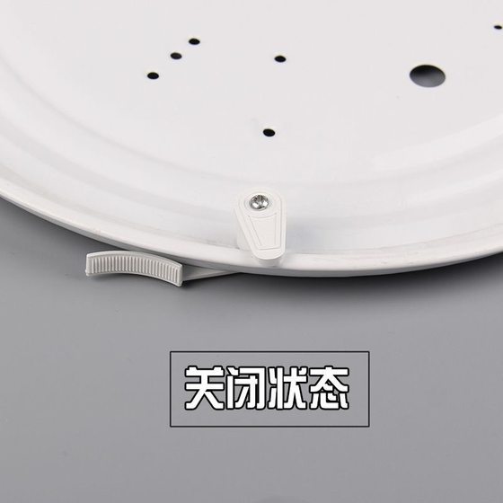 Reinforced circular ceiling lamp fixed base buckle card foot old-fashioned lampshade clip LED lamp accessories with screws