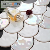 Северная туалетная мозаика кухонная стена кирпич.