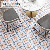 Марокканская северная ретро -плитка кухня кухня туалетная плитка ванная комната туалет