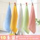 Bamboo fiber baby soft absorbent face washcloth