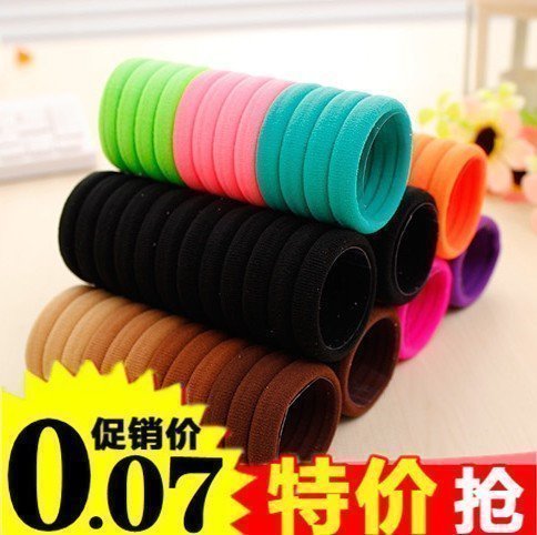 OH0106 Korea head ornament elastic super good durable large number seamless rubber band hair ring hair ring haircut