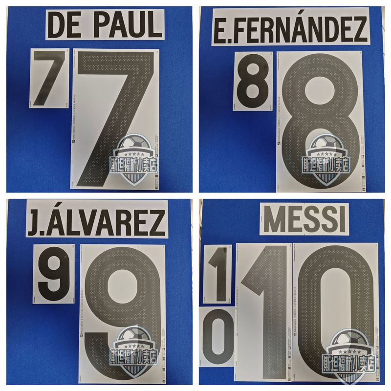 2024-2025 Argentina 50Th Anniversary Commemorative Number and Lettering Messi Maradona 2024-2025 Argentina 50Th Anniversary Commemorative Number and Lettering Messi Maradona