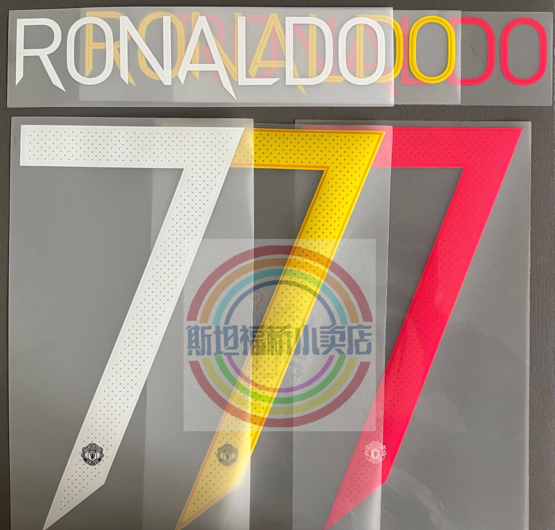 Manchester United 21-22 22-23 Main guest on the second guest Champions League Cup printed on C Lo 7