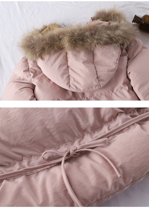 Quần áo cotton nữ mùa đông mới thả lỏng dày eo mỏng ngắn lông lớn cổ áo poncho sinh viên bánh mì quần áo nữ áo phao gile nữ