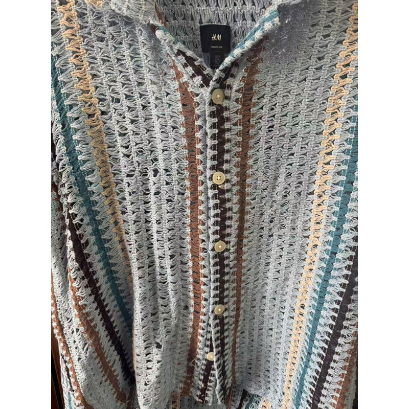 Authentic Men's Clothing from the Store, 2026 Summer Fashion Urban Style Casual Knit Shirt with a Turn-Down Collar 1348851 Free Shipping Authentic Men's Clothing from the Store, 2026 Summer Fashion Urban Style Casual Knit Shirt with a Turn-Down Collar 1348851 Free Shipping