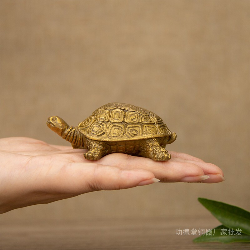 Pure Copper Turtle Ornament, Extra Small Copper Turtle Decoration, Solid Brass Turtle, Money Turtle, Dragon Turtle, Home Decor Pure Copper Turtle Ornament, Extra Small Copper Turtle Decoration, Solid Brass Turtle, Money Turtle, Dragon Turtle, Home Decor