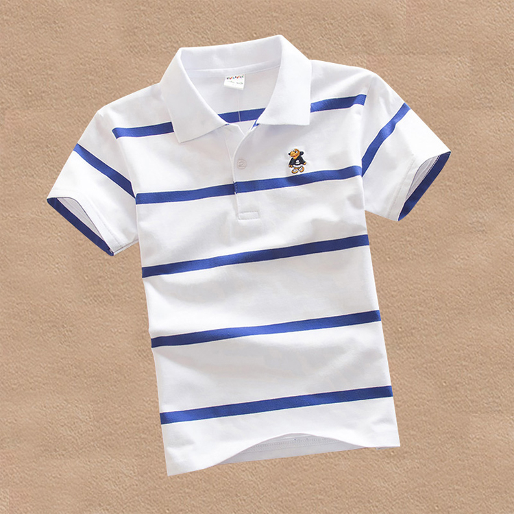 Bé trai áo thun cotton ngắn 8 hè 10 tuổi 12 trẻ em từ bi 11 bé trai dài tay 13 trẻ lớn 14 tiểu học 15 ao dep cho be