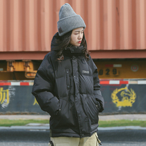 Cotton coat womens wild short loose Korean version of the tide thickened autumn and winter 2020 new student coat tooling bread cotton clothes