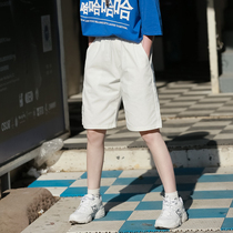 Small sub white sticker Mark Tooling Casual Shorts Woman 2022 New loose 50% Pants Woman slim and high waist damp