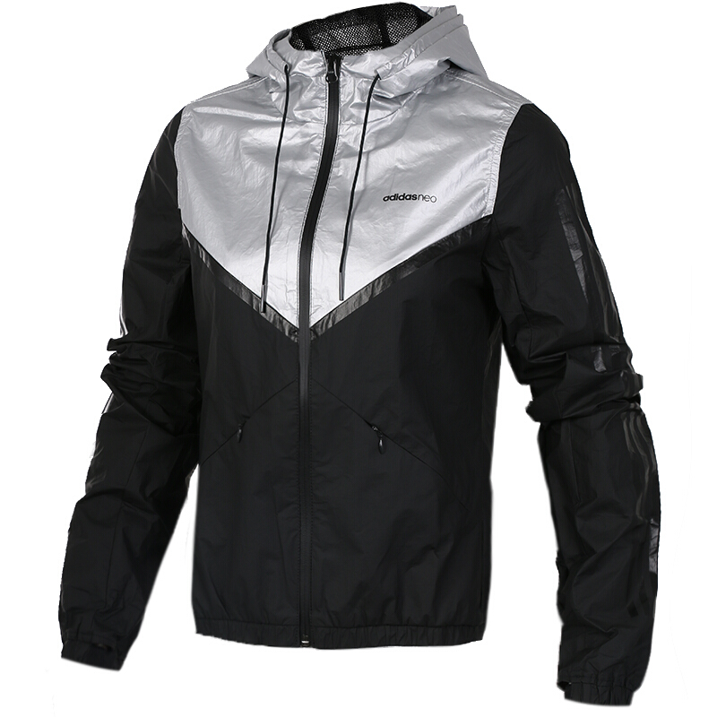 Adidas adidas 18 mùa hè của phụ nữ chạy áo khoác windproof áo khoác CV7332 áo khoác chạy bộ
