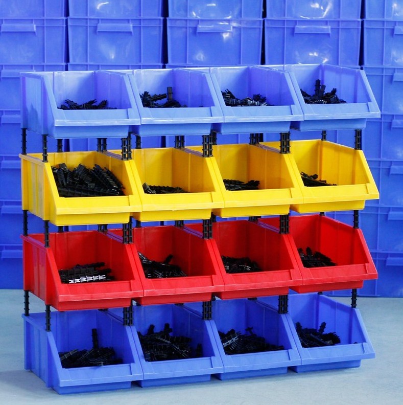 Counter display rack compartment canteen stable combined material box parts selling groceries multifunctional and durable