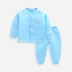 Mùa xuân và mùa thu ấm áp cho bé trai và phụ nữ Quần áo cotton cho bé dày 0-1 tuổi 3 Quần áo mùa thu đồ lót nhiệt đồ lót cho bé gái tuổi dậy thì Quần áo lót