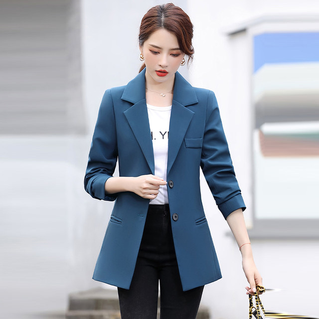 Shen Yidu 2022 spring new women's clothing spring and autumn fashion boutique casual small suit jacket women 8010