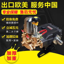 Agricultural high-pressure dosing pump Dosing machine sprayer Three-cylinder plunger pump Landscaping pressure pump Car wash machine pump head