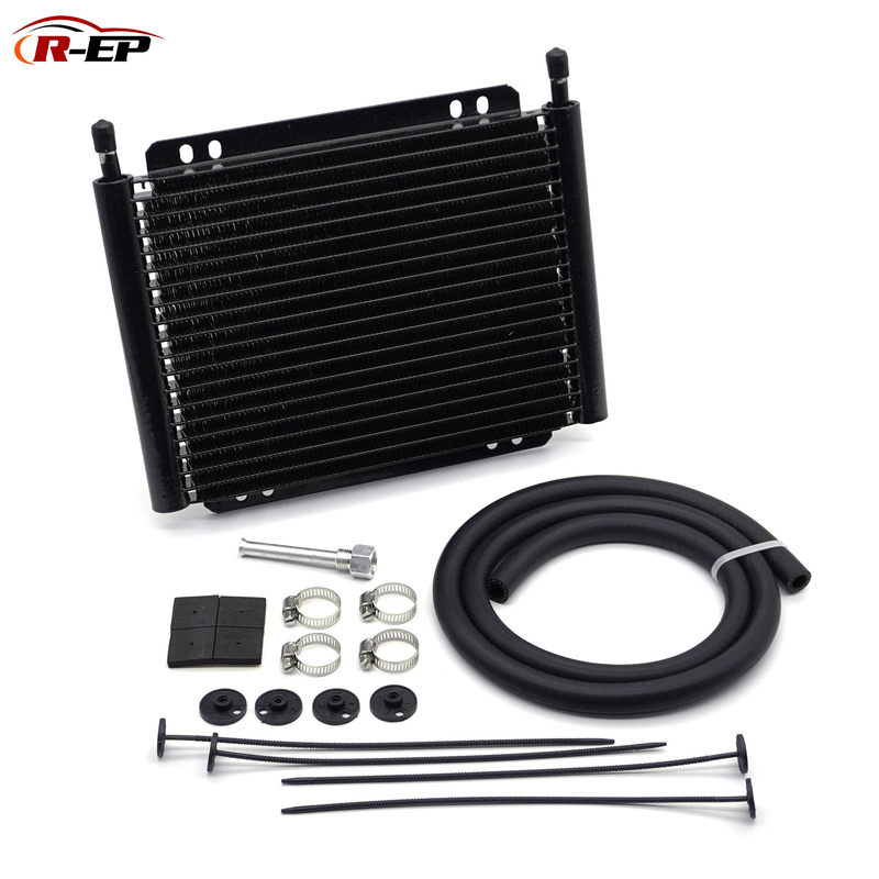 Car Transmission Radiator 678 Fast Aluminum Fin-Type Cooler Universal 11 15 20 26 Rows Car Transmission Radiator 678 Fast Aluminum Fin-Type Cooler Universal 11 15 20 26 Rows