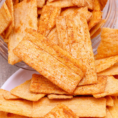 网红零食小吃慈恩岛玉米锅巴好吃的宿舍办公室休闲膨化食品大桶装