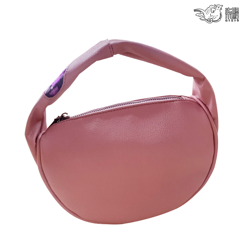 Xiangxi Seven embroidery workshop Miao embroidered hand-made country tide hand grab shoulder satined cow leather bag