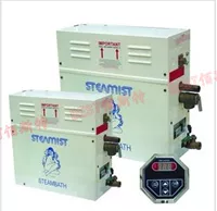 Smith Steam Engine 3-18 кВт паровой генератор Sauna Sweat Weathing Wearing Furning Number Machine показывает управление светом