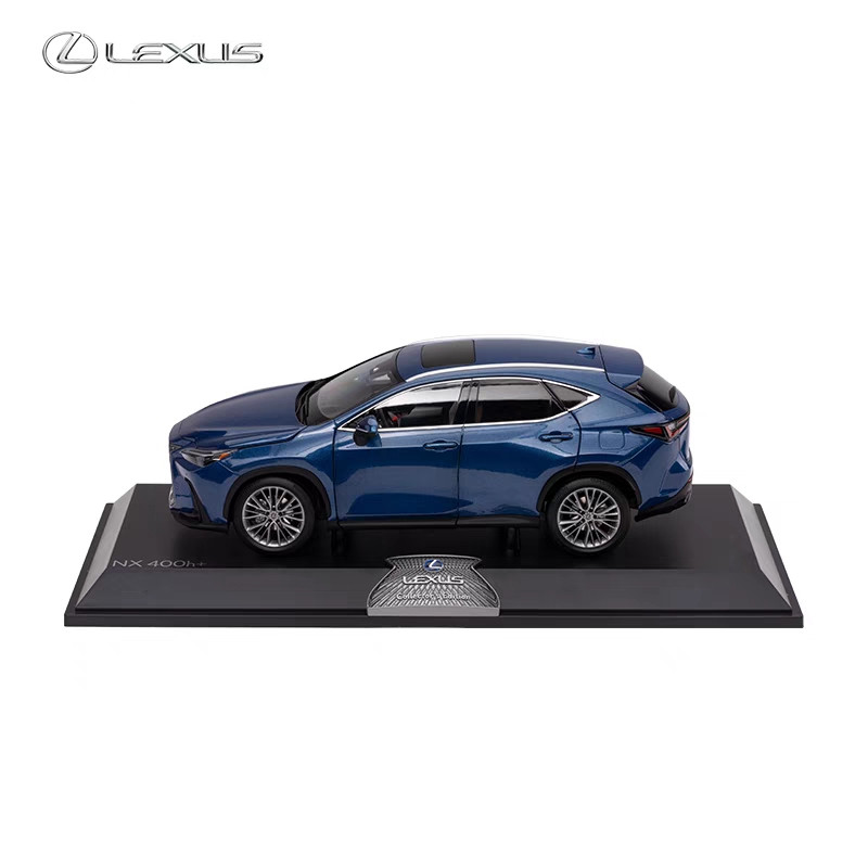 1/18 NX 400h+ Diecast Model Car Gifts Collection White/Blue/Gray