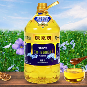 【陈克明】冷榨一级亚麻籽油5L