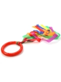 Радужный браслет, кольцо для детского сада, детская погремушка, со звуком, оборудование для утренней гимнастики