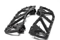 Harley modified American Crosscycle cruise car series CNC cutting pedals MX style Multiple colors