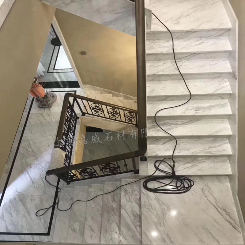 Jazz white natural imported stone customization