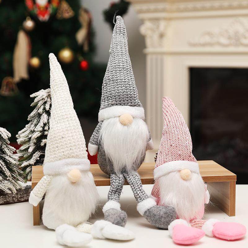 Christmas decoration decoration Nordic style decoration window layout Santa Claus doll doll living room bedroom dress up