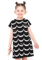 Fange Childrens Clothing Daily Single Exquisite Printed Casual Dress FAMILY Parent-child Models