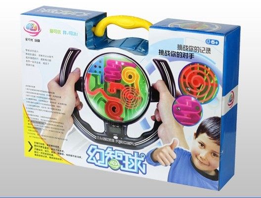 Aikeyou 3D magic ball steering wheel maze ball music timing children's educational toys for boys
