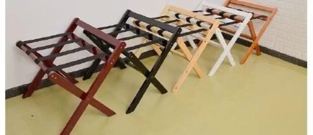 Khách sạn hành lý giá kệ phòng ngủ sàn đặt quần áo gỗ gấp nhanh đồ nội thất phòng khách sạn tủ sắt đựng quần áo