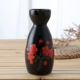 Rượu sake retro theo phong cách Nhật Bản đặt chai duy nhất shochu jug thermos hộ gia đình rượu đặt ly nóng ly đơn 3 hai. - Rượu vang