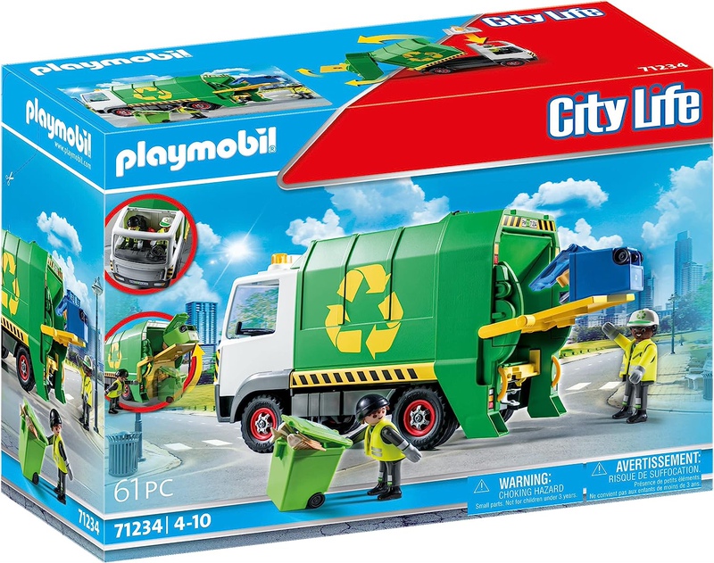 [Scency Distributor] Playmobil World 71234 Urban Garbage Recycling Truck