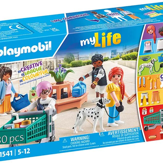 Playmobil World 71541 My Little People Shopping Scene Toy