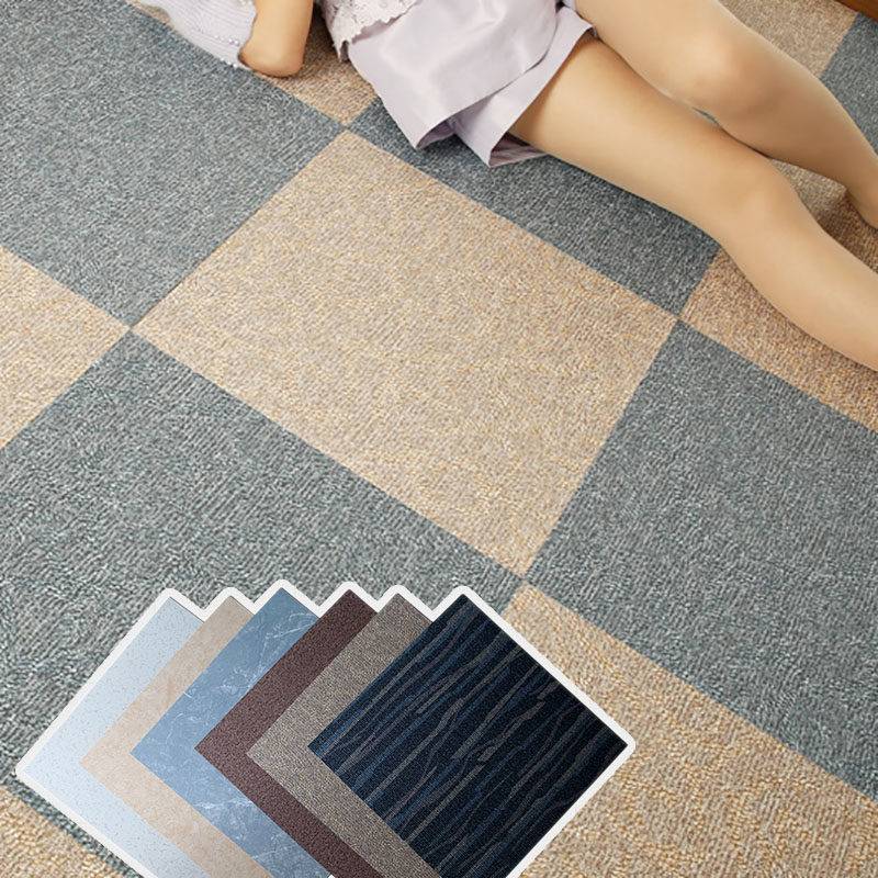 Ammette Advanced Assembly Floor PVC Floor Sticker Hotel Guesthouse Office Carpet Floor Leather School Plastic Flooring