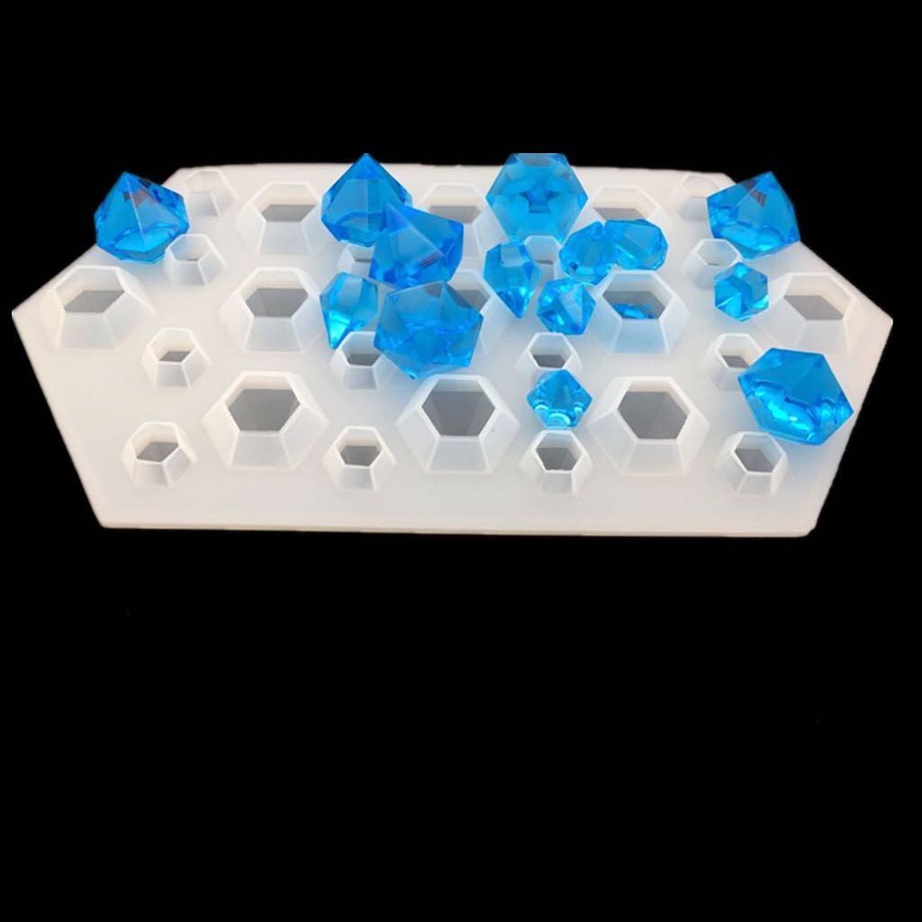 Fan Diy Crystal Drop Die Die Die Pending Mould Silicone Drop Die Die Ice Delid Delid Ash