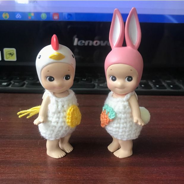 Sonny thiên thần động vật 1 sa búp bê quần áo phụ kiện khỉ voi ​​đốm chó gấu trúc thỏ đồ chơi cho bé gái