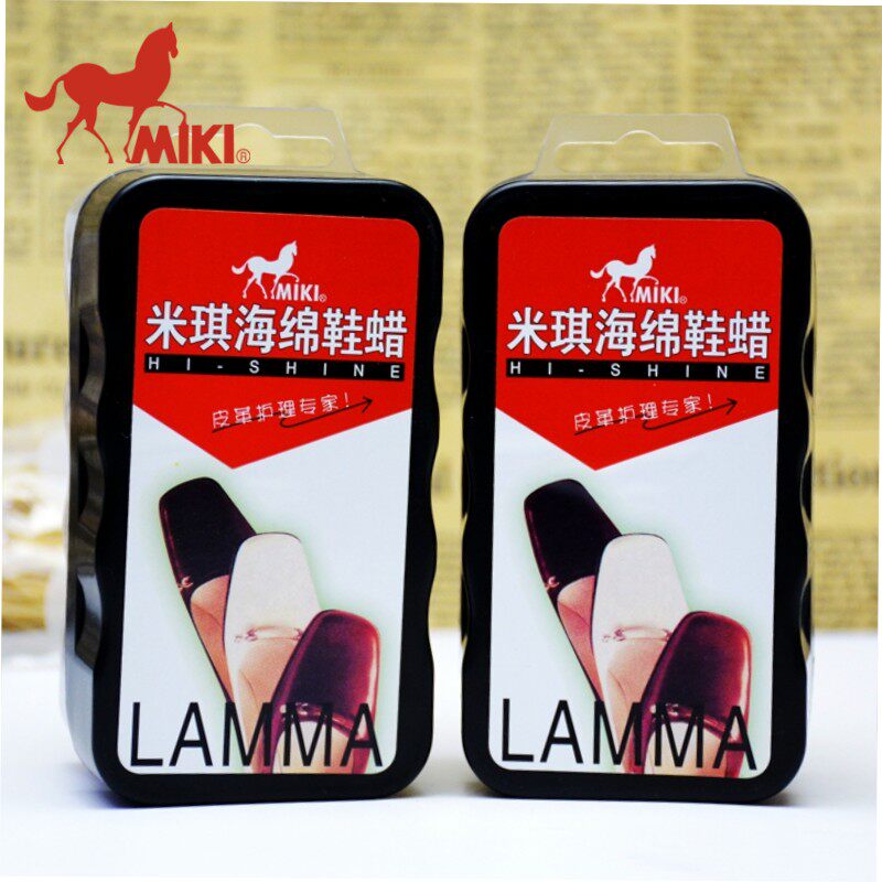 Micky Sponge Shoes Wax One Polish Instant and convenient colorless leather Leather Leather Shoes Brush Care Oil Shoe Polish Shoe Polish