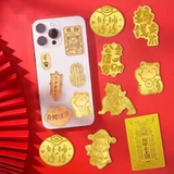 25 Xiaofu Post Zhaocao God of Wealth Falls Rich Good Hymmons Lianlian Princess, пожалуйста, зарабатывайте деньги на творческие золотые таблетки подарок мобильного телефона