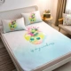 ] Ice lụa trượt mat mat ba mảnh 1,5m 1.8m mùa hè gấp giường ký túc xá chỗ ngồi máy lạnh đơn - Thảm mùa hè