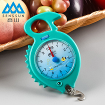 Xiangshan 10kg spring scale Libra small says home portable hook to buy food says high precision mini luggage scale