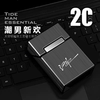 Пластиковый металлический портативный креативный портсигар, алюминиевый сплав, делается под заказ