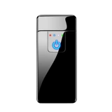 Мужская индукционная двухдуговая ветрозащитная электронная креативная зажигалка с зарядкой, делается под заказ