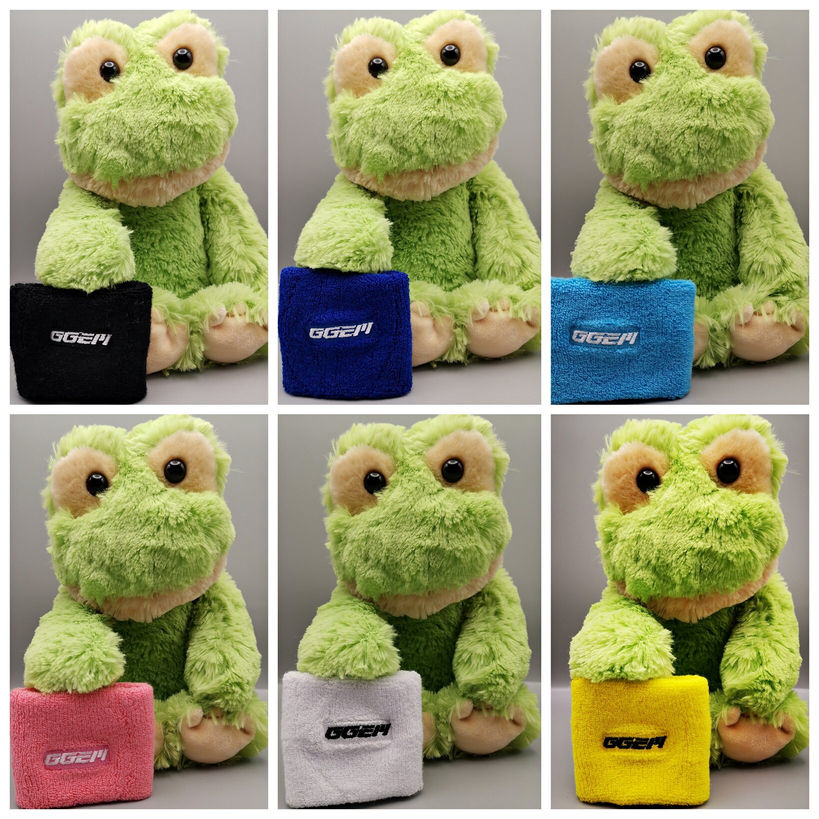 GGEM Sweat Cardguard Tennis Badminton Sports Running Breakthrough Men and Women Cotton wrists